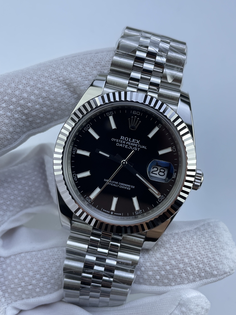 (준비완료/특급배송)NO.3315/롤렉스 데이저스트 126334 41미리 블랙다이얼 바인덱스 QP공장