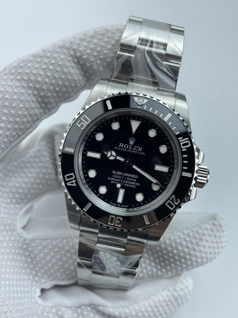 (준비완료/특급배송)NO.3478/QP공장 Submariner 41mm 124060 No Date Black Ceramic 904L Steel 3230