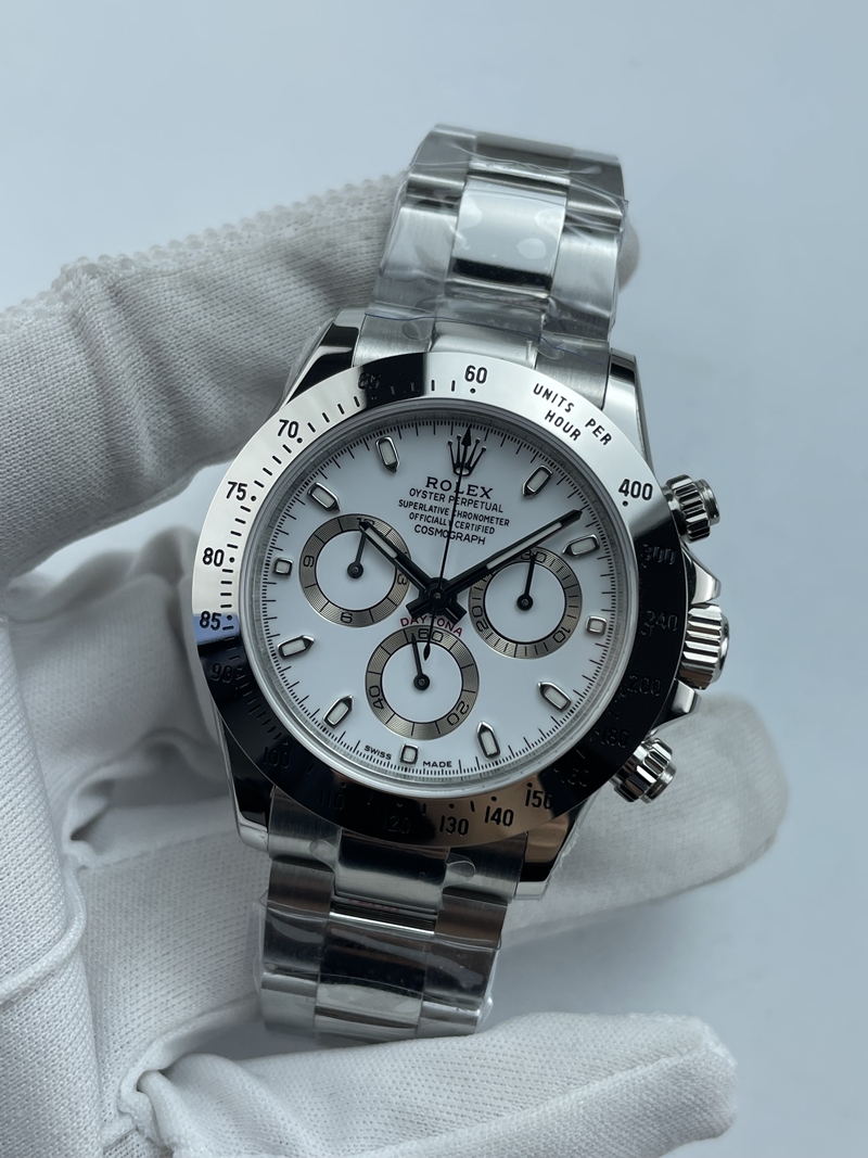 (준비완료/특급배송)NO.3575/초특급 갓성비 데이토나 스틸 화이트