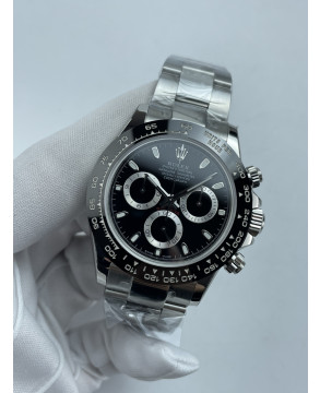 (준비완료/특급배송)NO.3618/초특급 갓성비 데이토나 스틸 세라믹베젤 블랙